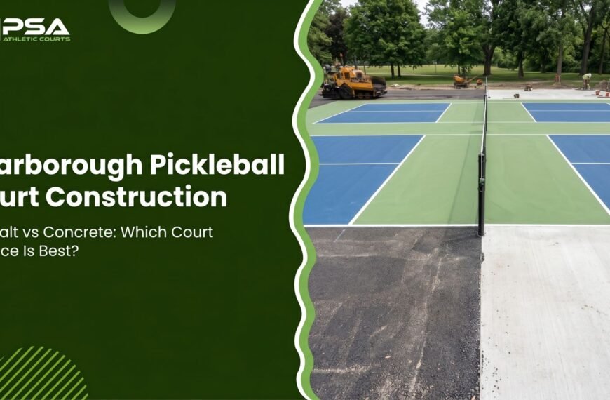 Scarborough Pickleball Court Construction: Asphalt vs Concrete-What’s Best?
